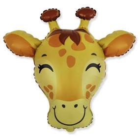 Balão cabeça Girafa 80cm